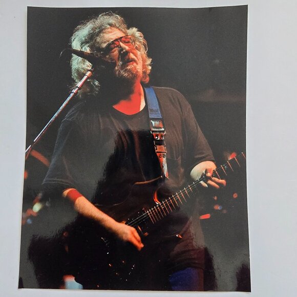 Jerry Garcia Photo Print Licensed By Grateful Dead Merchandise Rob Cohn Dead Ima - Picture 5 of 9